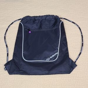 Subaru Motors Offical Merchandise  logo sling bag backpack